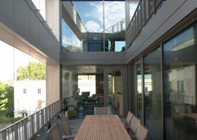BDE Heydt-Kontor | Loggia nach Süd