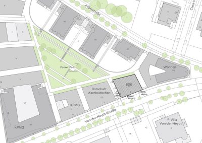 BDE Heydt-Kontor | Lageplan